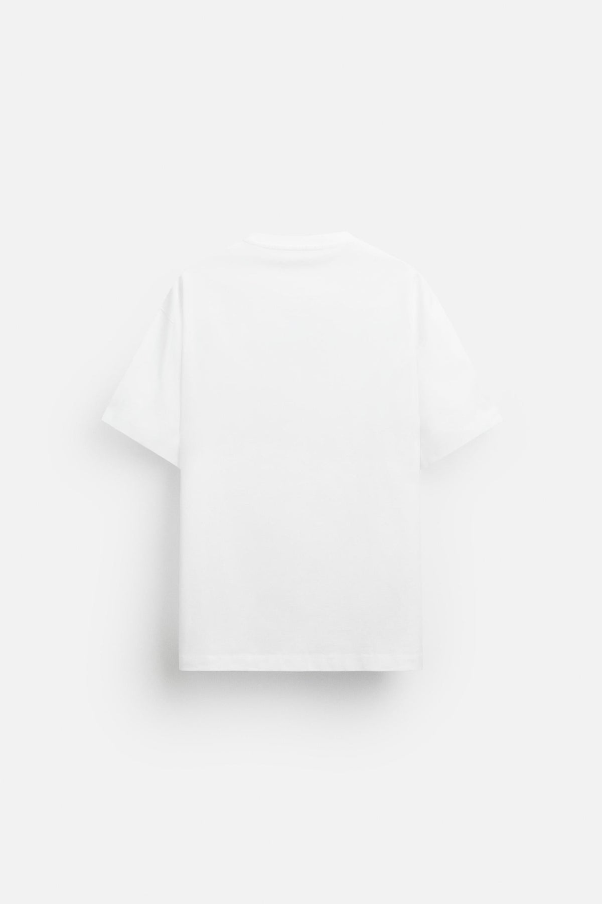 WHITE SWEATSHIRT HEAVYWEIGHT OVERSIZED T-SHIRT