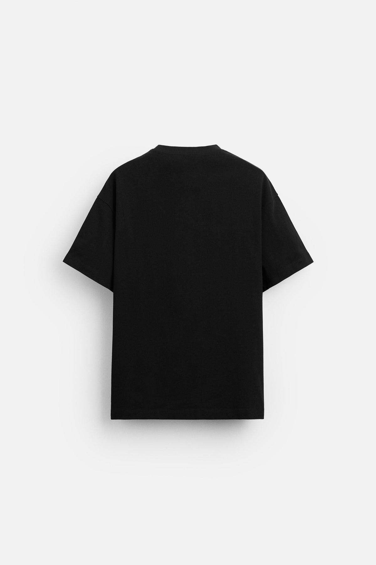 BLACK SWEATSHIRT HEAVYWEIGHT OVERSIZED T-SHIRT