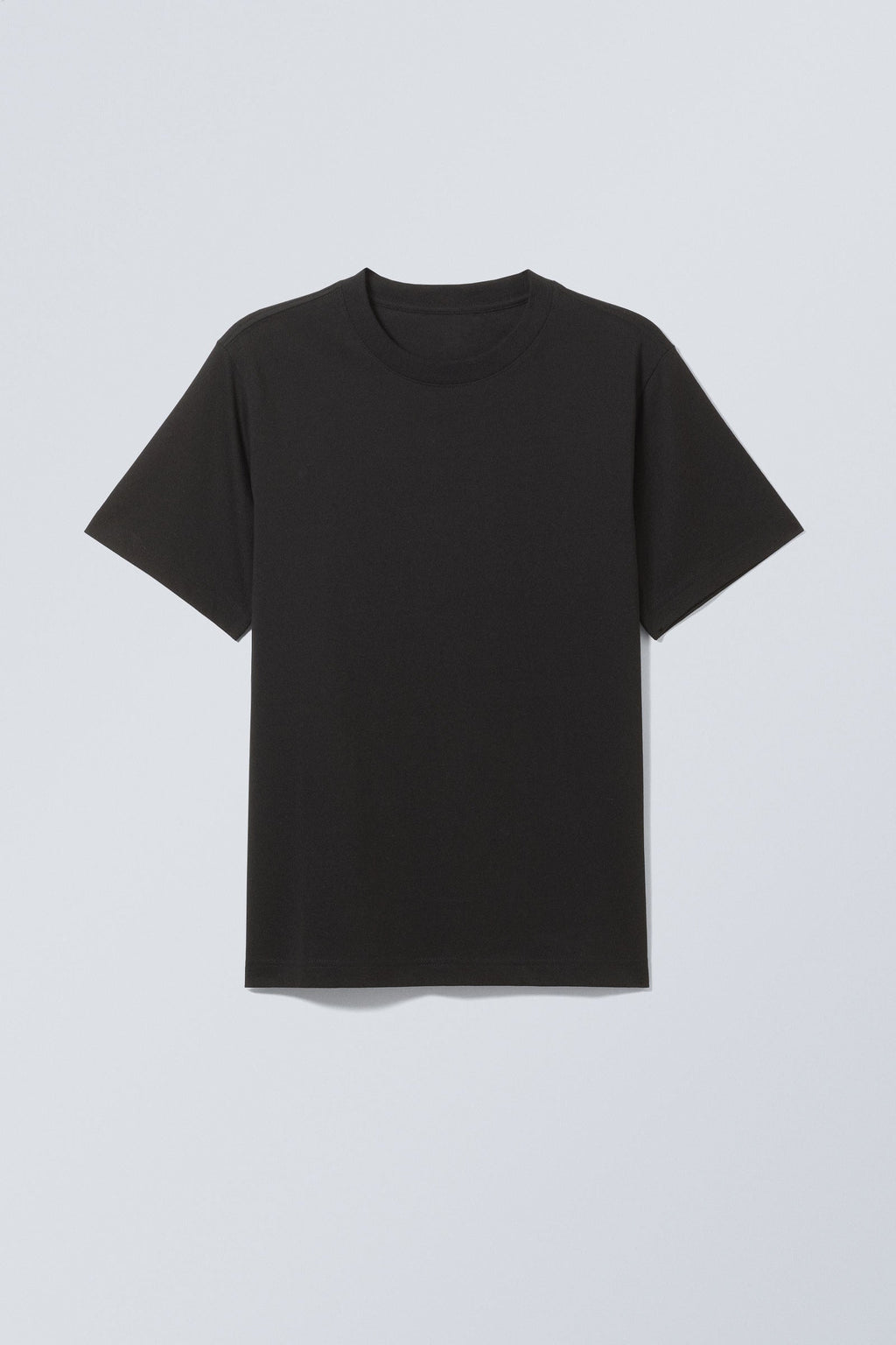 SUPRIMA COTTON BLACK REGULAR CLASSIC TSHIRT