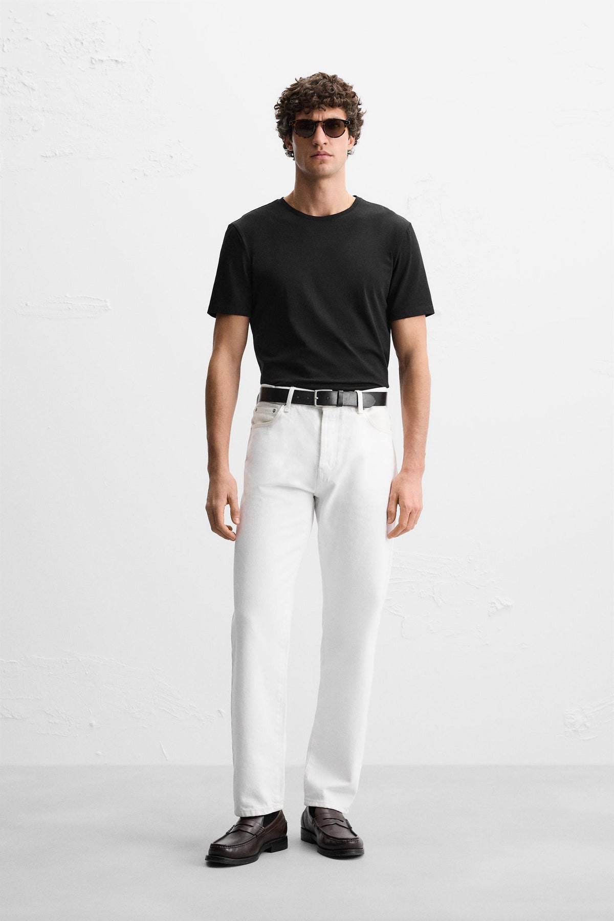 Basic Sky Stretch Slimfit Tshirt
