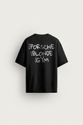 DRIVE PORSCHE ACTIVE TERRY OVERSIZED TSHIRT