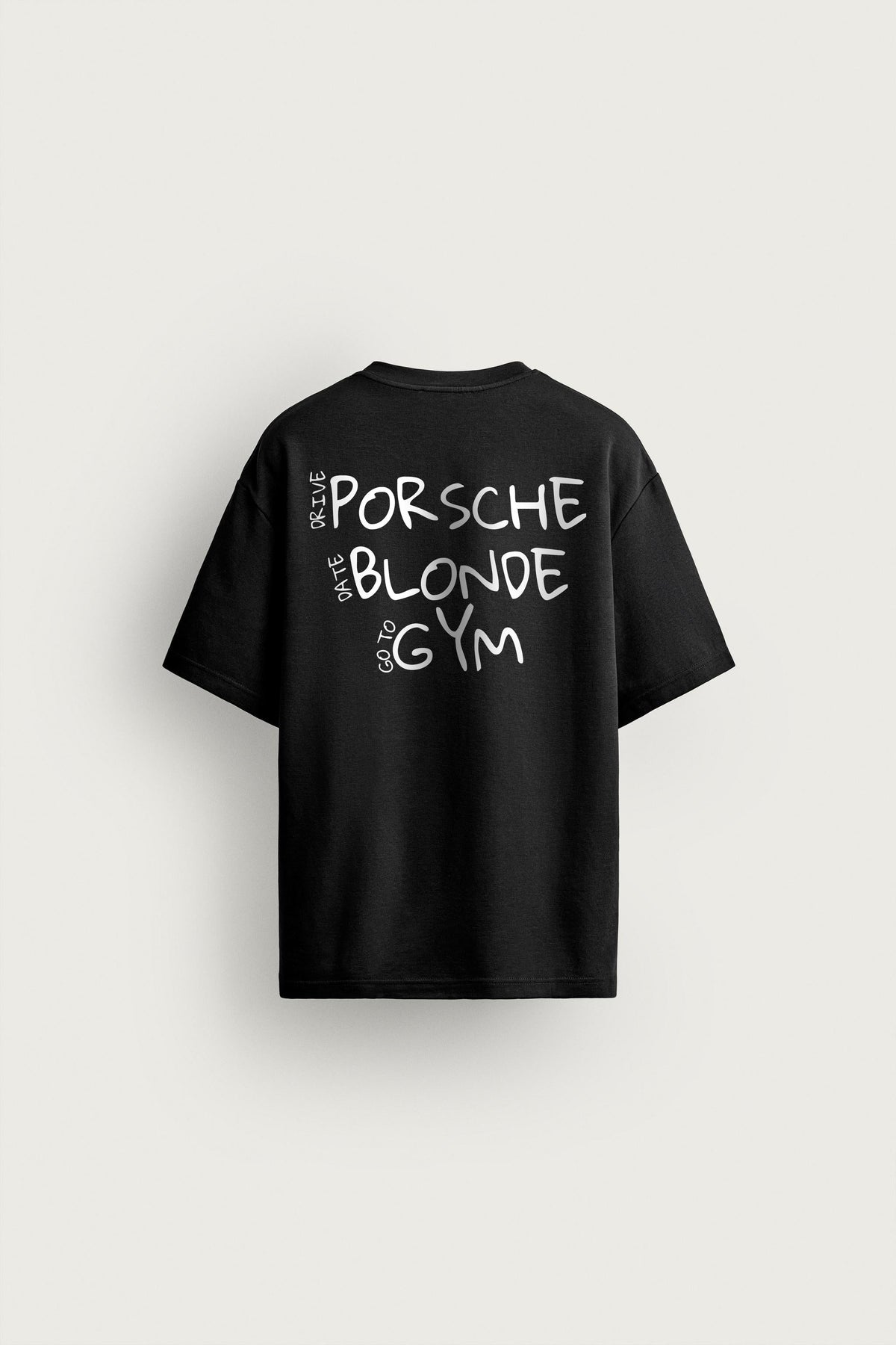 DRIVE PORSCHE ACTIVE TERRY OVERSIZED TSHIRT