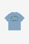 BLUE SPRINGS VINTAGE SKY OVERSIZED T-SHIRT