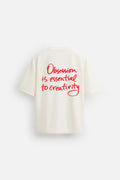 CREATIVITY OVERSIZED TERRY TSHIRT
