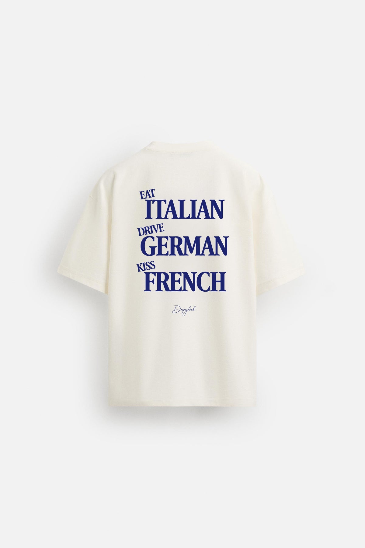 KISS FRENCH OVERSIZED TSHIRT