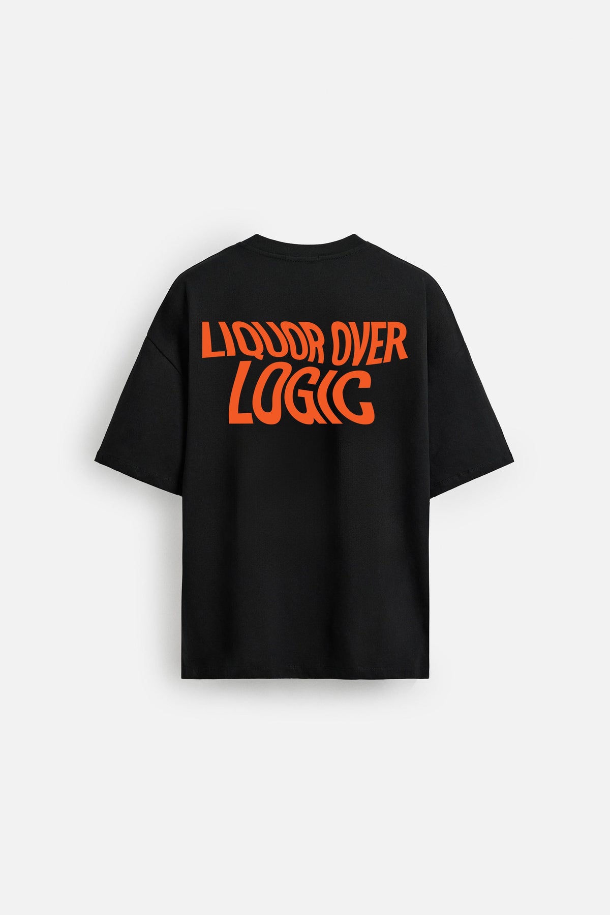 LOL BLACK OVERSIZED TSHIRT