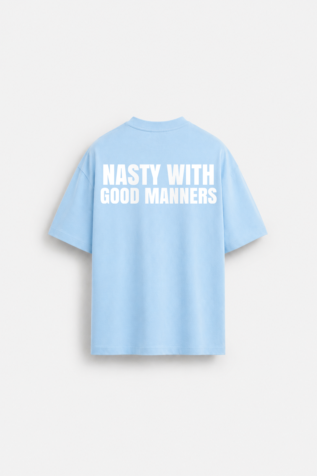 GOOD MANNERS OVERSIZED TSHIRT