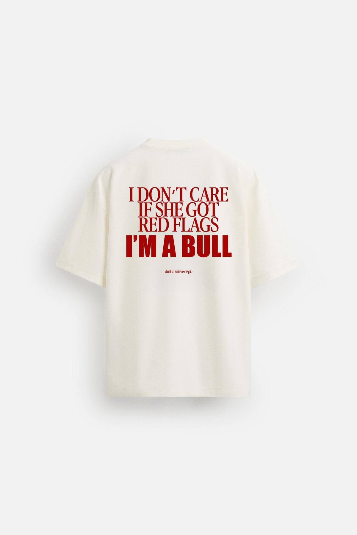 RED FLAGS OVERSIZED TSHIRT