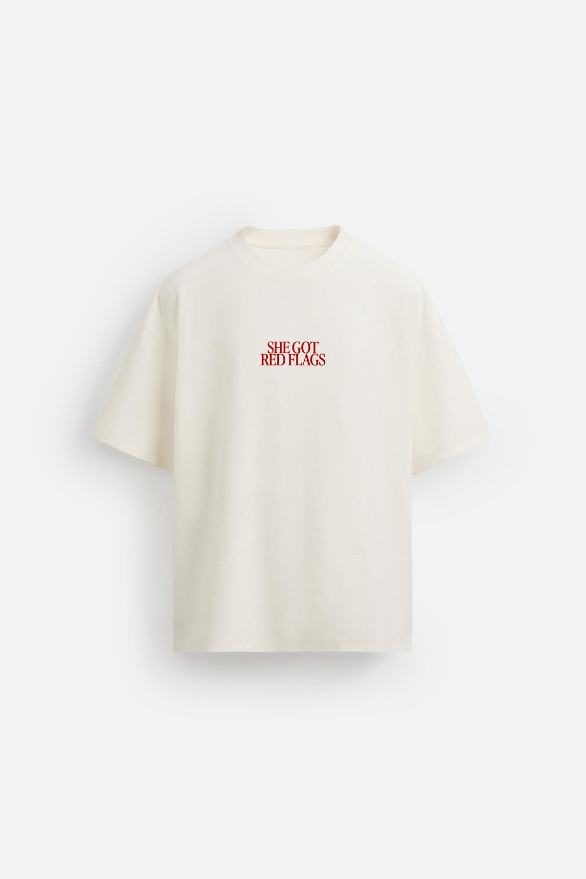 RED FLAGS OVERSIZED TSHIRT