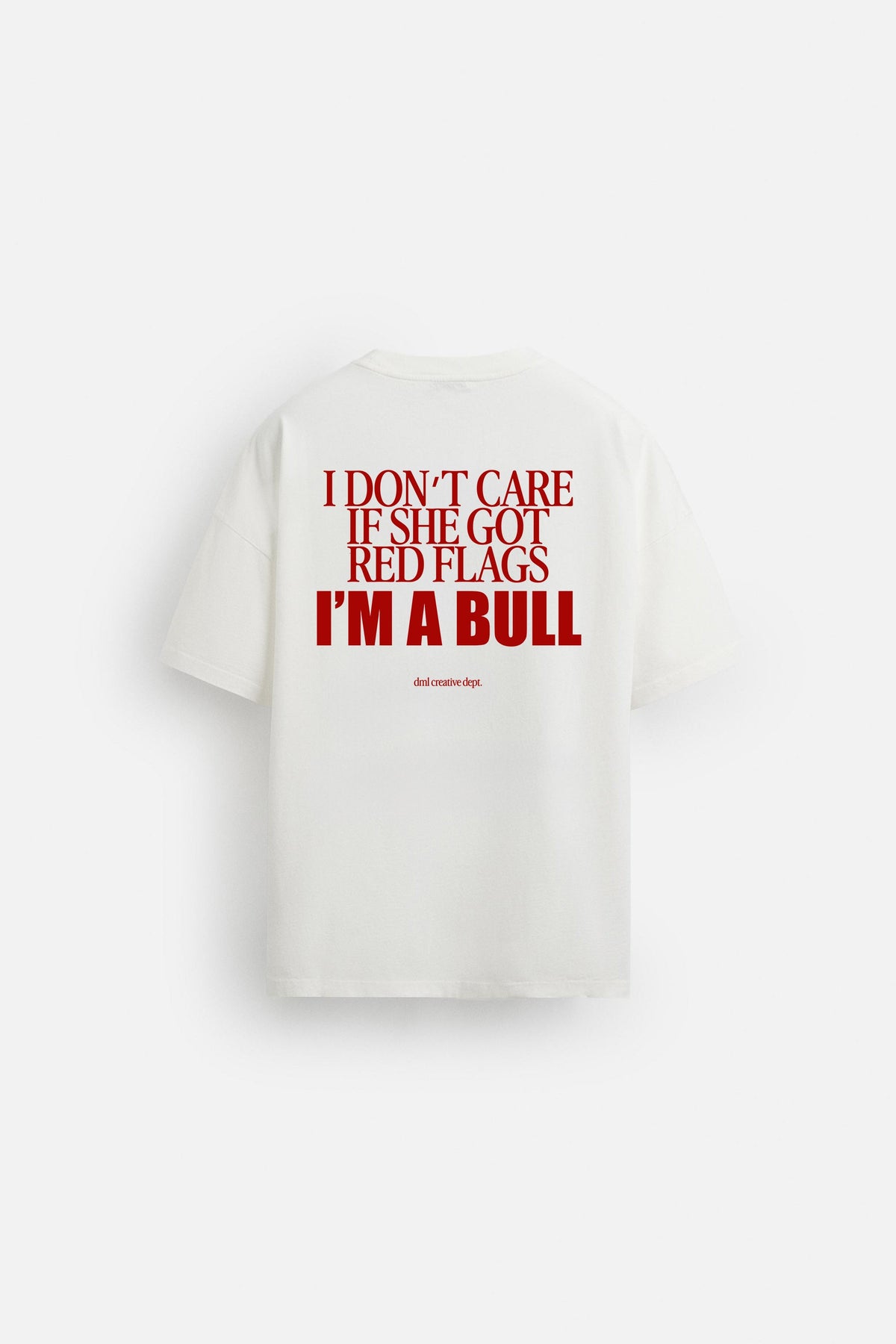RED FLAGS OVERSIZED TSHIRT