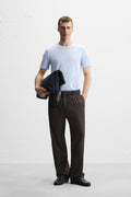 Basic Sky Stretch Slimfit Tshirt