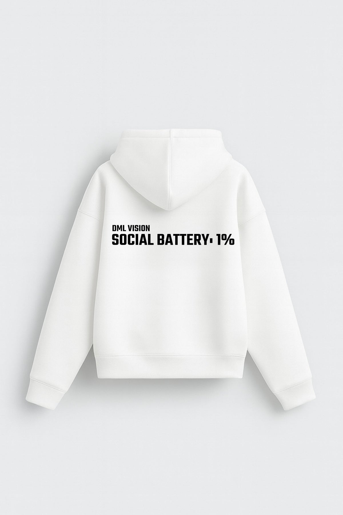 SOCIAL BATTERY DML VISION OVERSIZED HOODIE