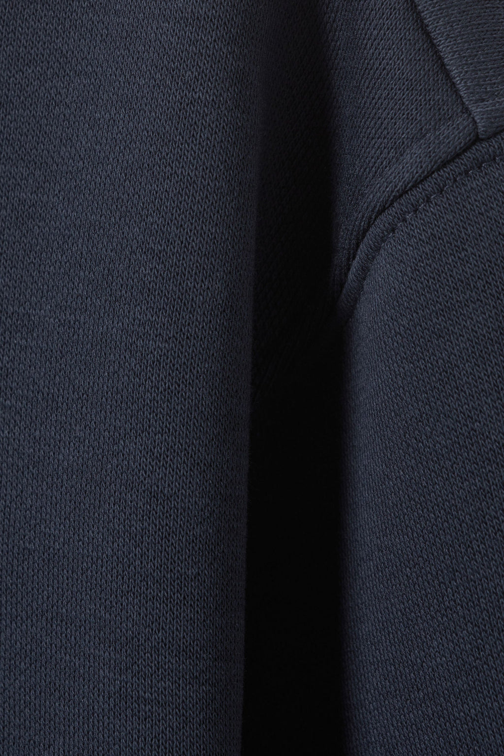 NAVY FLEECE HEAVYWEIGHT OVERSIZED SWEATSHIRT