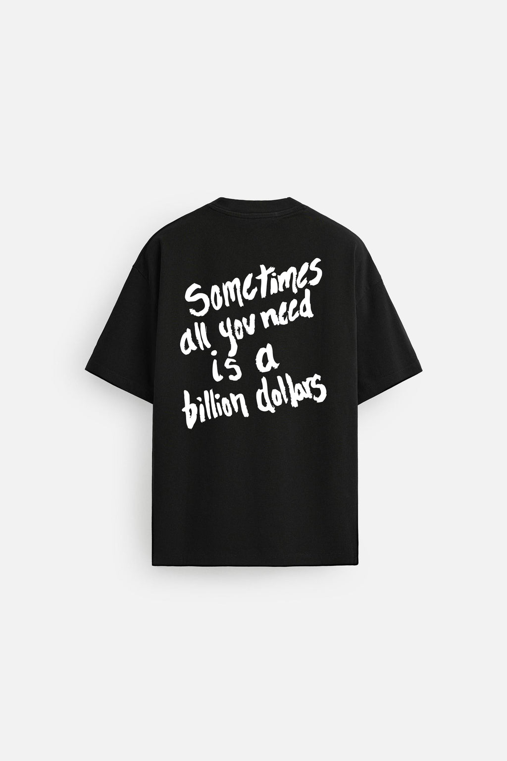 BILLION DOLLAR BLACK LOOSEFIT TSHIRT