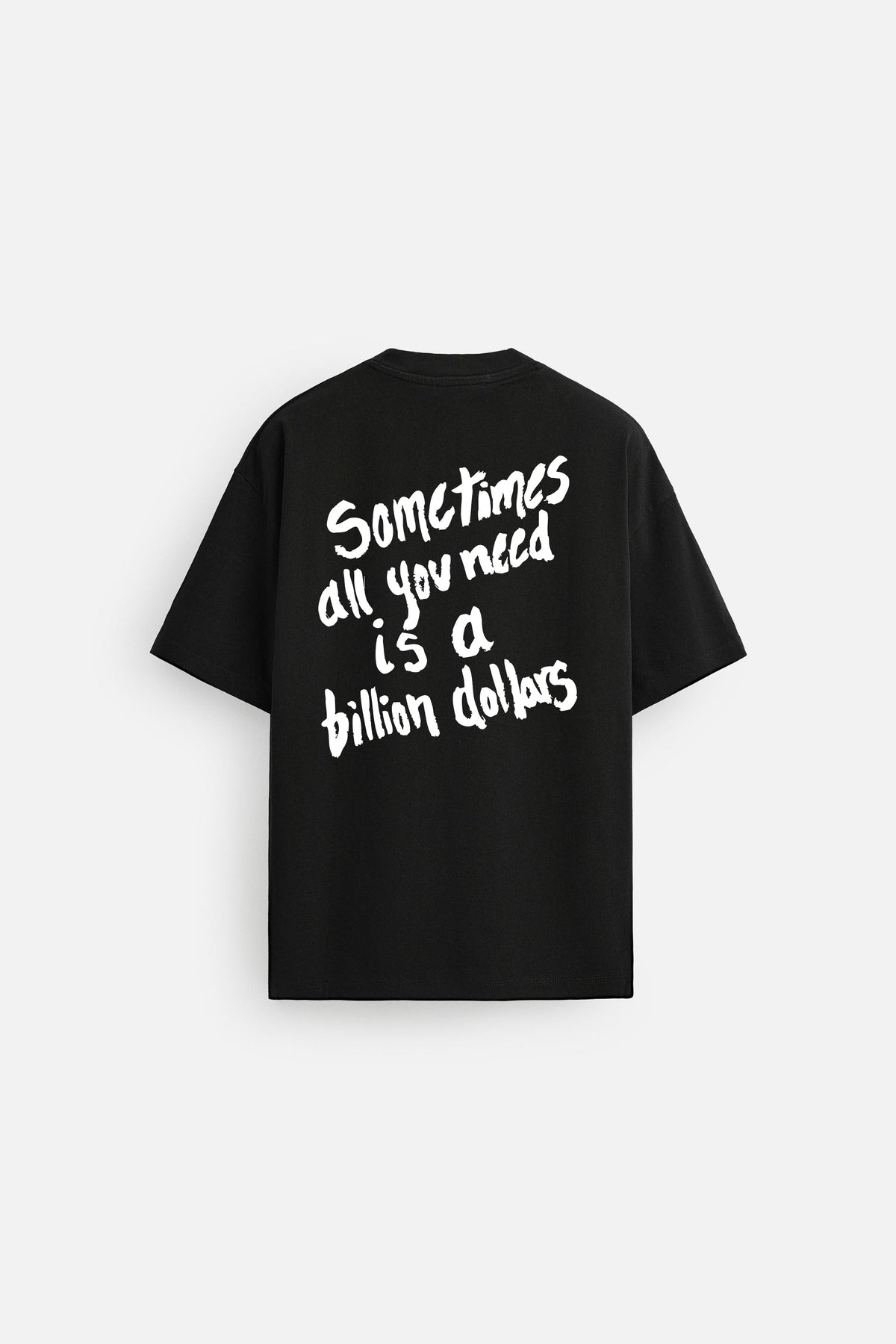 BILLION DOLLAR BLACK LOOSEFIT TSHIRT