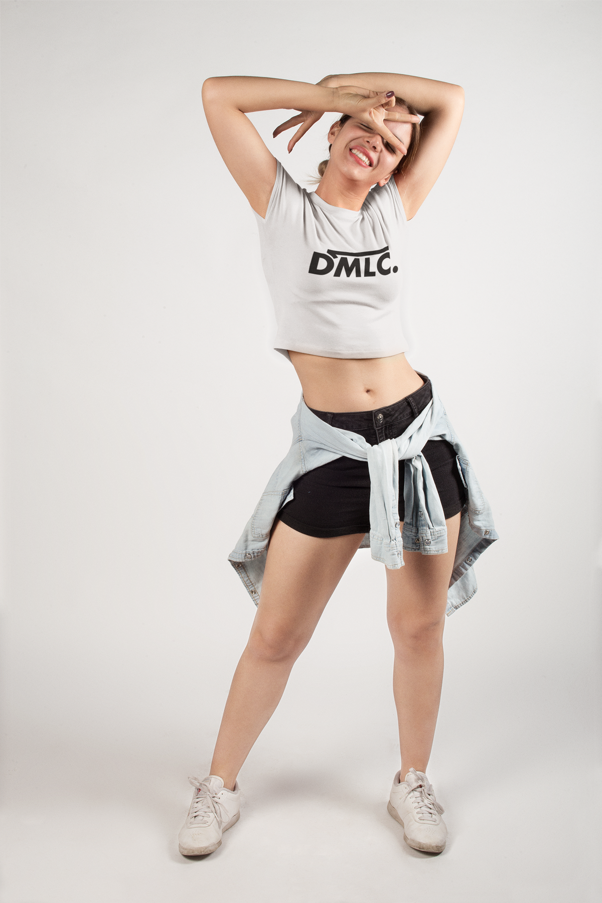 DMLC WHITE Baby Tee