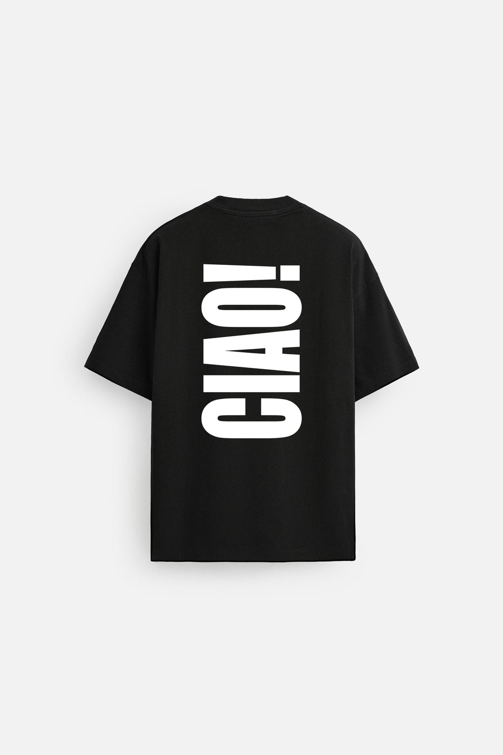 CIAO BLACK LOOSEFIT TSHIRT