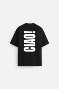 CIAO BLACK LOOSEFIT TSHIRT