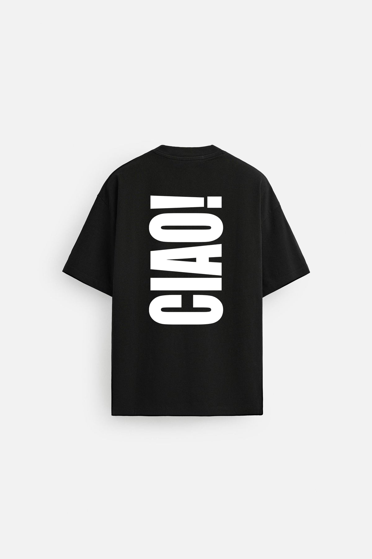 CIAO BLACK LOOSEFIT TSHIRT