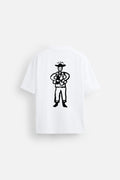 HOUSEPARTY WHITE LOOSEFIT TSHIRT