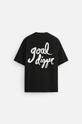 GOAL DIGGER BLACK LOOSEFIT TSHIRT