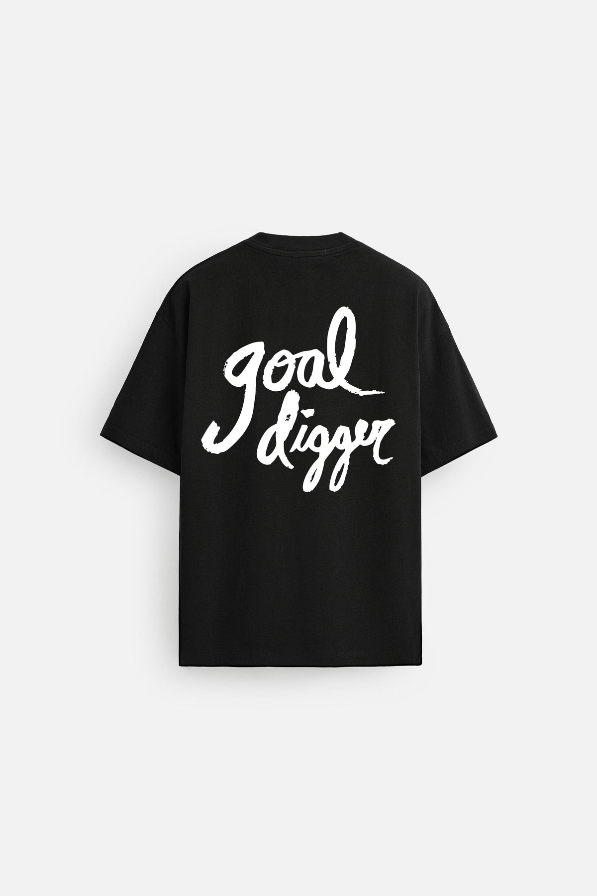 GOAL DIGGER BLACK LOOSEFIT TSHIRT