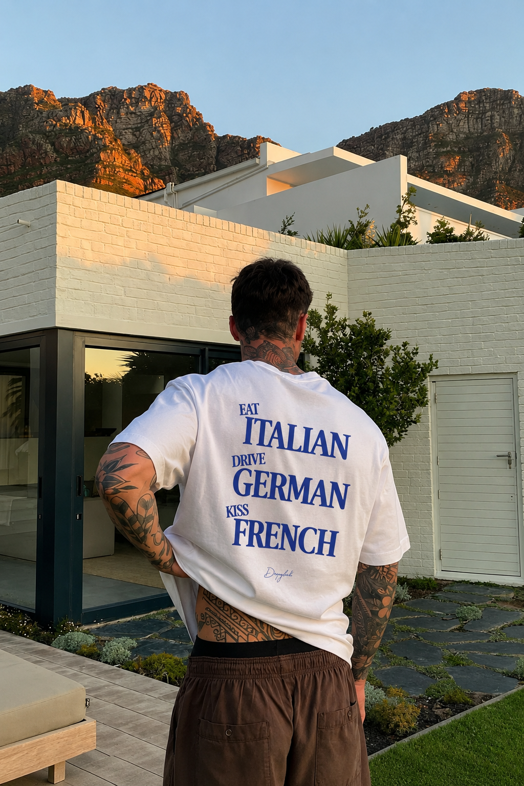 KISS FRENCH OVERSIZED TSHIRT