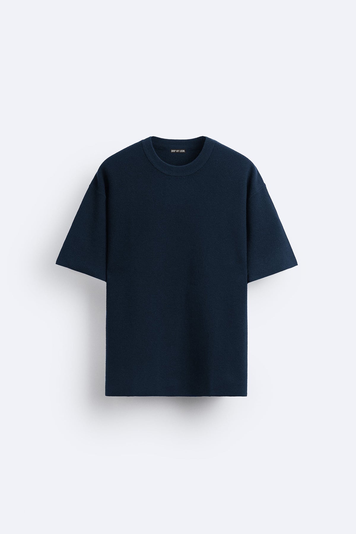 BERRY NAVY LOOSE FIT T-SHIRT