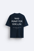 PORSCHE TSHIRT IN NAVY COLOR