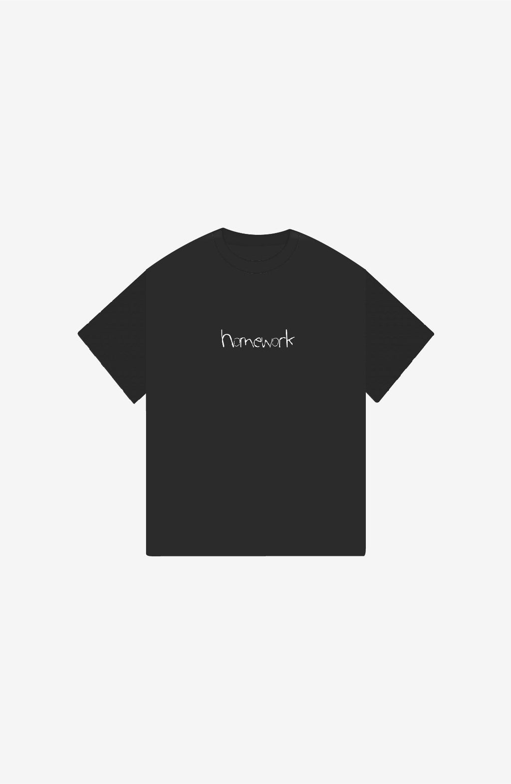 HOMEWORK BLACK OVERSIZED T-SHIRT