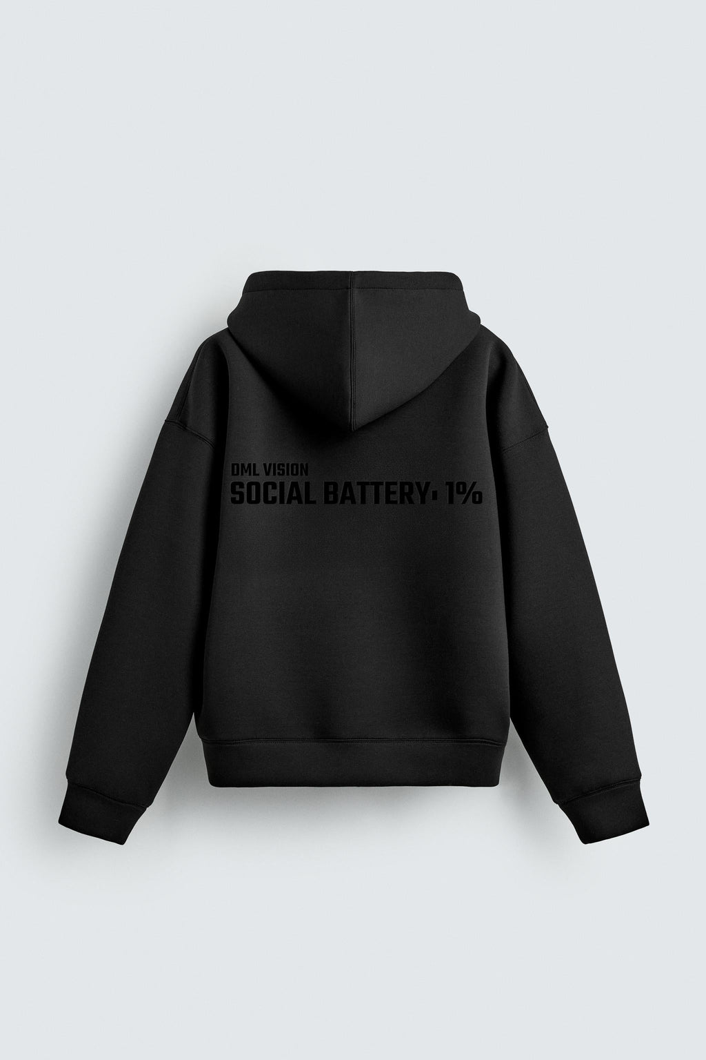 SOCIAL BATTERY DML VISION OVERSIZED HOODIE