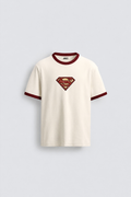 SUPERMAN VINTAGE RINGER TSHIRT