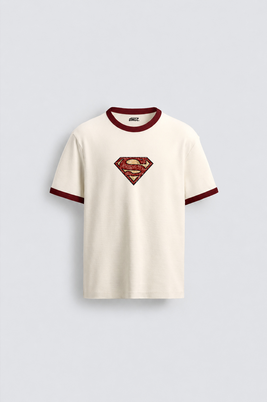 SUPERMAN VINTAGE RINGER TSHIRT