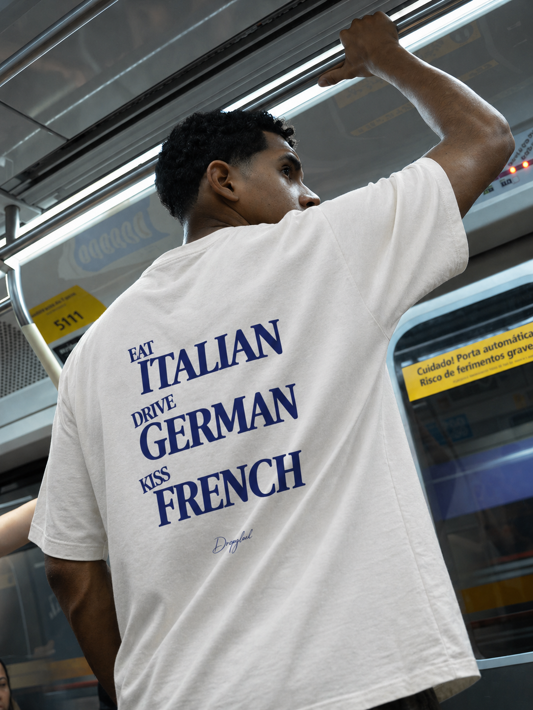 KISS FRENCH OVERSIZED TSHIRT